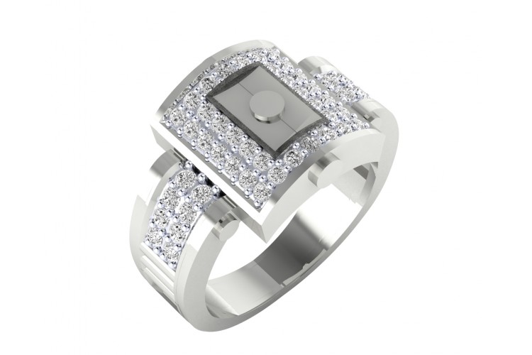 Evans diamond ring in 18k Gold